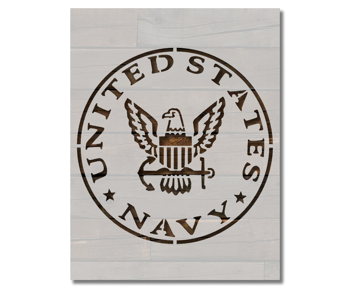 US U.S. United States Navy Stencil (274) – Stencilville