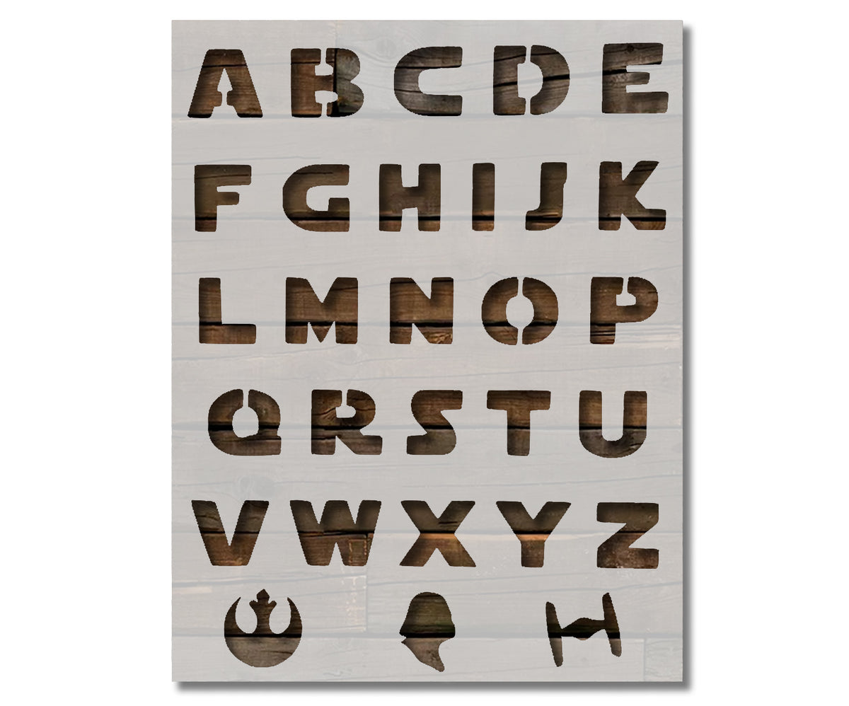 Star Wars Font Alphabet Letters Darth Vader 8.5 star-wars-font-alphabet-letters-darth-vader-8-5-x11-stencil-282-stencilville