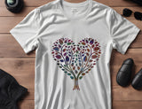 Heart Love Tree of Life Stencil (1002)