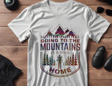 Mountains Are Home Hiking Stencil (1016)