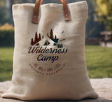 Wilderness Wild and Free Outdoor Adventure Stencil (1017)