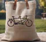 Tandem Bicycle Bike Custom Stencil (10)