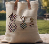 Pineapple Stencil 3 Different Size Primitive Pineapples (121)