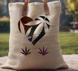 Love Heart Marijuana Pot Leaf Leaves Custom Stencil (14)