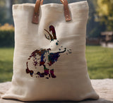 Detailed Bunny Rabbit Custom Stencil (150)