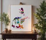 Detailed Bunny Rabbit Custom Stencil (150)