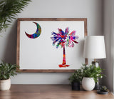 South Carolina State Flag Custom Stencil (21)