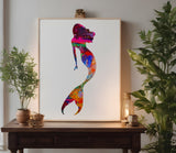 Mermaid Custom Stencil (238)