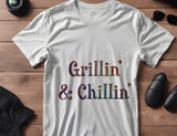 Grillin & Chillin Grilling & Chilling Stencil (245)