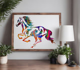 Running Horse Custom Stencil (256)