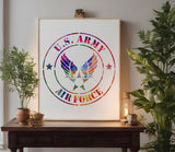US U.S. United States Army Air Force Stencil (276)
