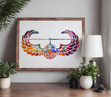 US Air Assault Wings Military Stencil (289)