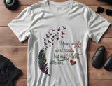 Wings Ready Heart Not Feather Birds Custom Stencil (293)