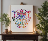 Army Special Forces Crest Military Custom Stencil (29)