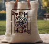 Playing Card Queen of Hearts Stencil (31)