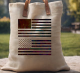 USA US American Flag Larger Stencil (322)