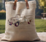 Old Vintage Truck #1 - Custom Stencil (332)