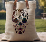 Day of the Dead Dia de los Muertos Sugar Skull Stencil (340)