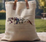 3 Horses Running Horse Pony Custom Stencil (344)