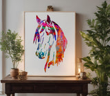 Horse Head Custom Stencil (366)