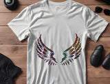 Angel Devil Bird Wings Wing Custom Stencil (367)