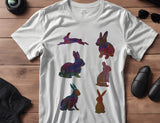 Bunny Rabbit Rabbits Custom Stencil (370)