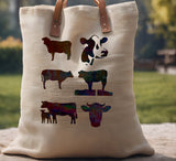 Cow Cows Country Farm Animals Custom Stencil (372)