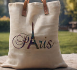 Paris Eiffel Tower Word Stencil (380)