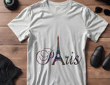 Paris Eiffel Tower Word Stencil (380)