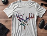 Hunting Buck Head Deer Custom Stencil (41)