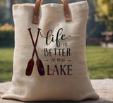 Life Is Better At The Lake Oars Custom Stencil (431)