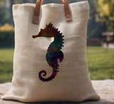 Large Seahorse Stencil (519)