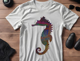 Large Seahorse Stencil (519)