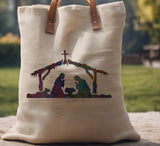 Baby Jesus Bethlehem Manger Christmas  Stencil (51)