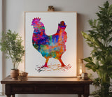 Chicken Feed Hay Stencil (529)