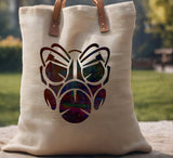 Gas Mask Full Stencil (547)