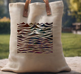 Ocean Waves Wavey Wavy Wave Water Pattern Stencil (54)