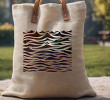 Ocean Waves Wavey Wavy Wave Water Pattern Stencil (54)