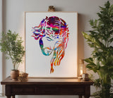 Jesus Christ Crown Thorns Stencil (553)