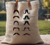 Men Mustaches Long Stencil (566)