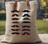 Men Mustaches Short Small Stencil (567)