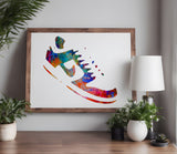 Old Shoe Stencil (568)