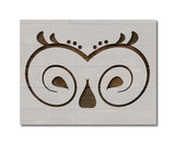 Owl Eyes Stencil (570)
