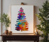 Pine Tree Christmas Stencil (575)