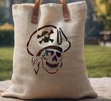 Pirate Hat Skull Stencil (576)