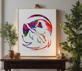 Grim Reaper Death Scythe Stencil (577)