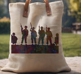 Soldier Men Rifles Stencil (586)