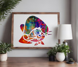 Speedy Gonzales Cartoon Mouse Stencil (587)