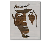 Spock Face Stencil (588)
