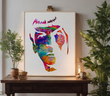 Spock Face Stencil (588)